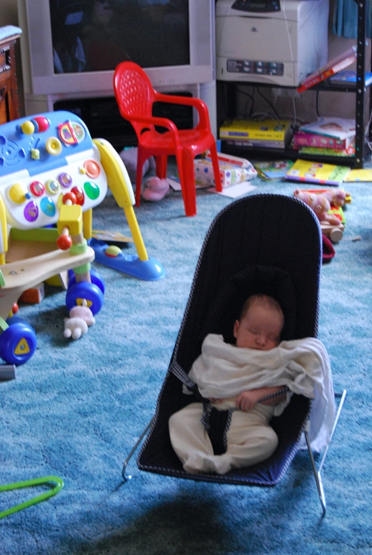 first time in baby bouncer 2.jpg